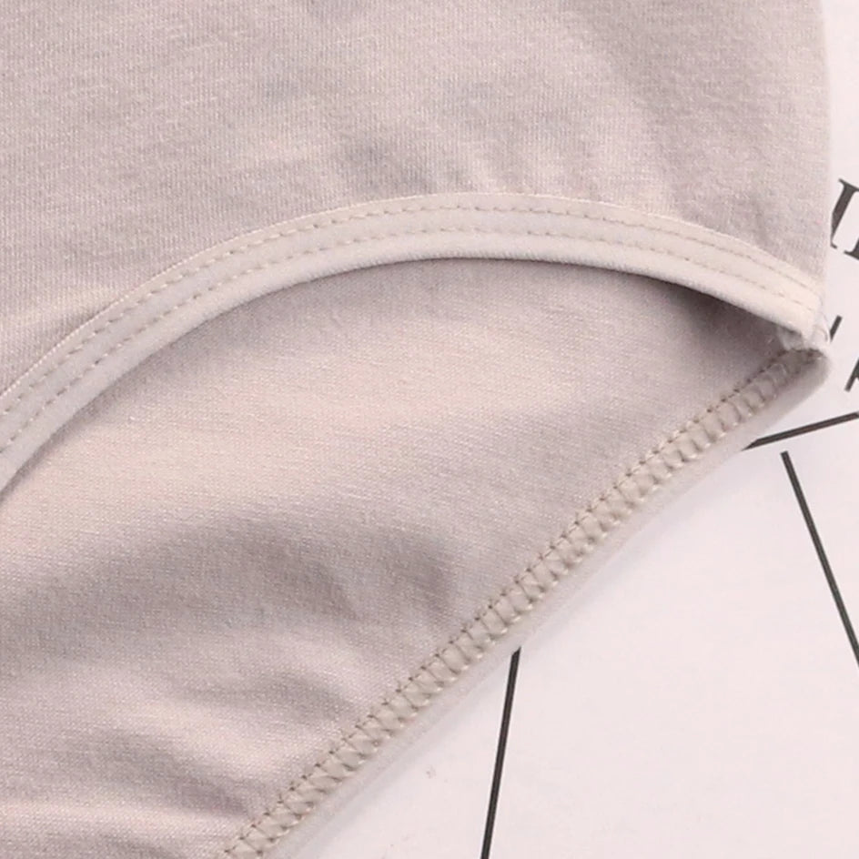 3Pcs/set 10 Color Panties Cotton Women Comfortable Mid-waist Underwear Lingerie Breathable Female Panty Briefs