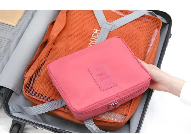 Travel Outdoor Girl Makeup Bag Women Cosmetic Bag Women Toiletries Organizer Waterproof Female Storage Make up Cases