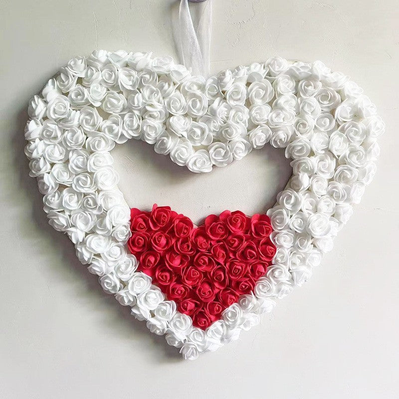 Valentine's Day Double Love Garland Holiday Atmosphere Dress Up Ornaments Viralgem Store