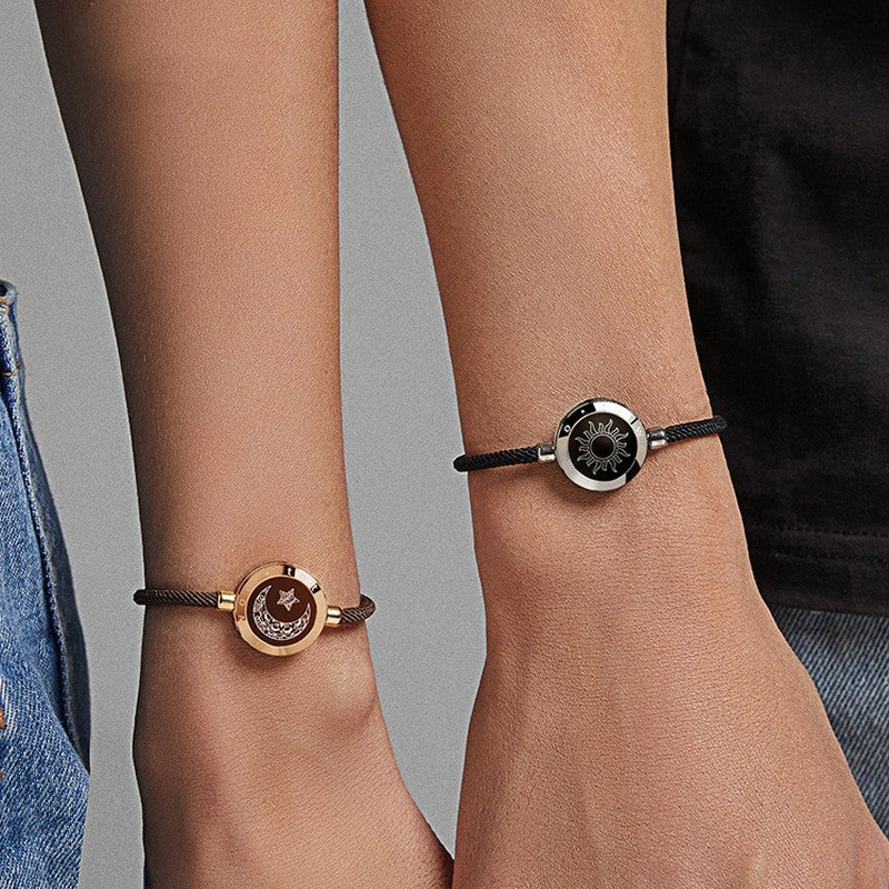 Sun-Moon Smart Sensing Couple Bracelet Viralgem Store