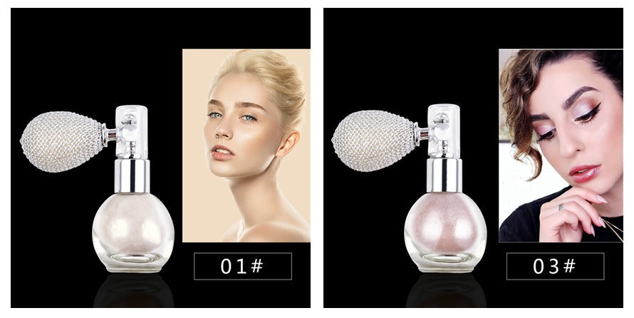 Spray Brightening Glitter Powder Body Powder Highlighter Viralgem Store