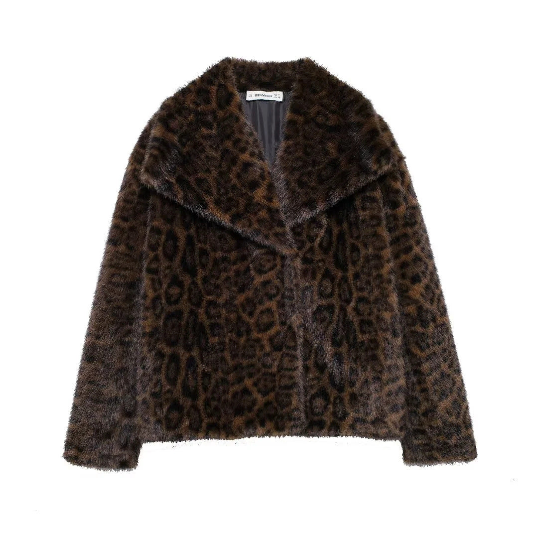 Women's Faux Fur Fluffy Jacket Viralgem Store