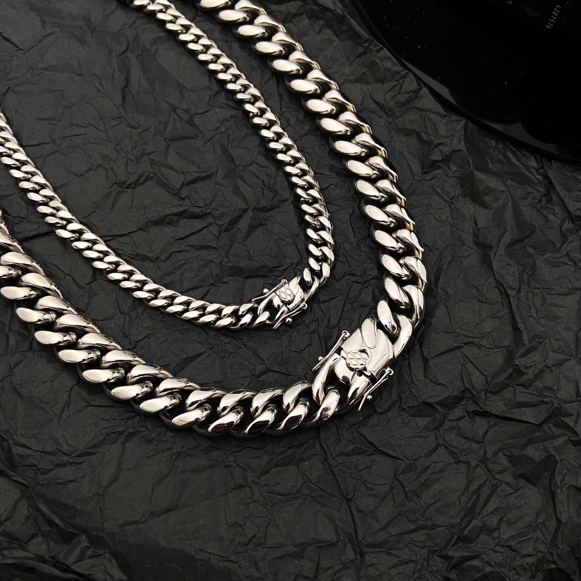 Three Dimensional Cut Hip Hop Choker Cuban Necklace Viralgem Store