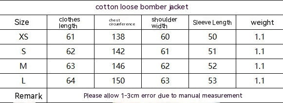 Stand-up Collar Thermal Jacket Cotton-padded Jacket Baseball Uniform Viralgem Store