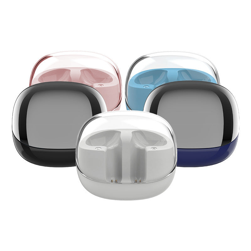 Wireless Bluetooth-compatible Headset Transparent Mini Bin Viralgem Store