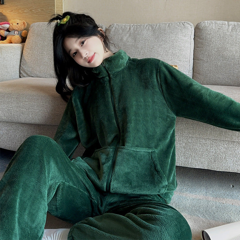 Women's Autumn And Winter Coral Fleece Pajamas Viralgem Store