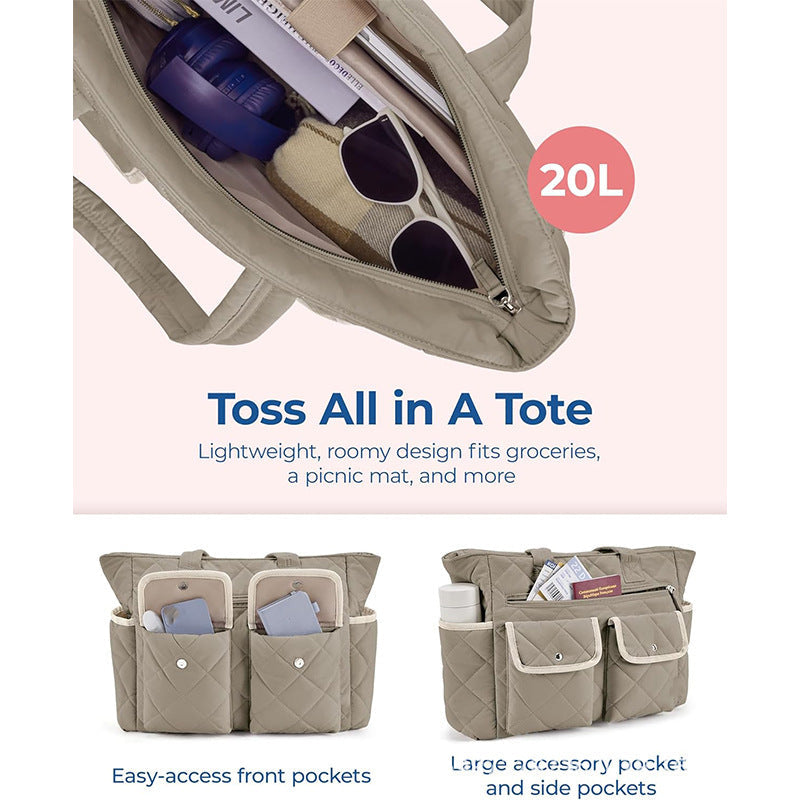 Women's More Than Handbag Strap Pockets Viralgem Store