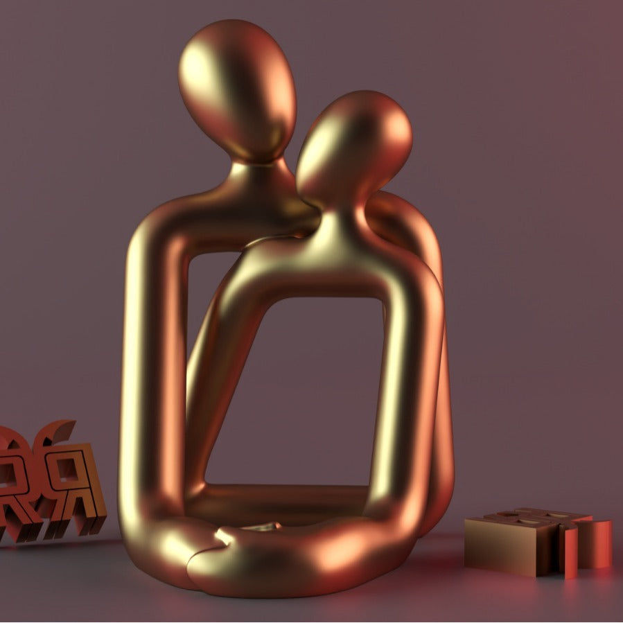 Valentine's Day Gift Love Sculpture Home Decoration Resin Crafts Viralgem Store