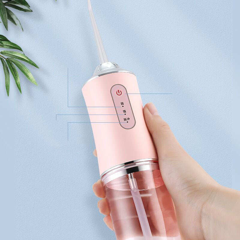 3 Modes Oral Irrigator USB Rechargeable Water Floss Portable Dental Water Flosser Jet 240ml Irrigator Dental Teeth Cleaner Viralgem Store