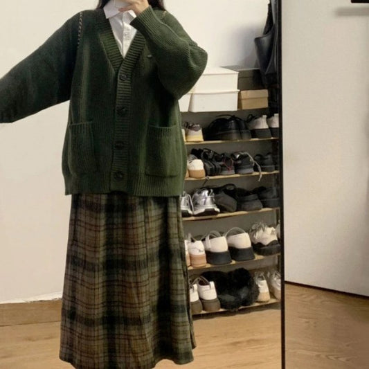 All-matching Autumn Knitted Sweater Cardigan