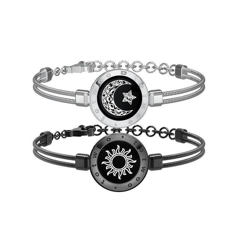Sun-Moon Smart Sensing Couple Bracelet Viralgem Store