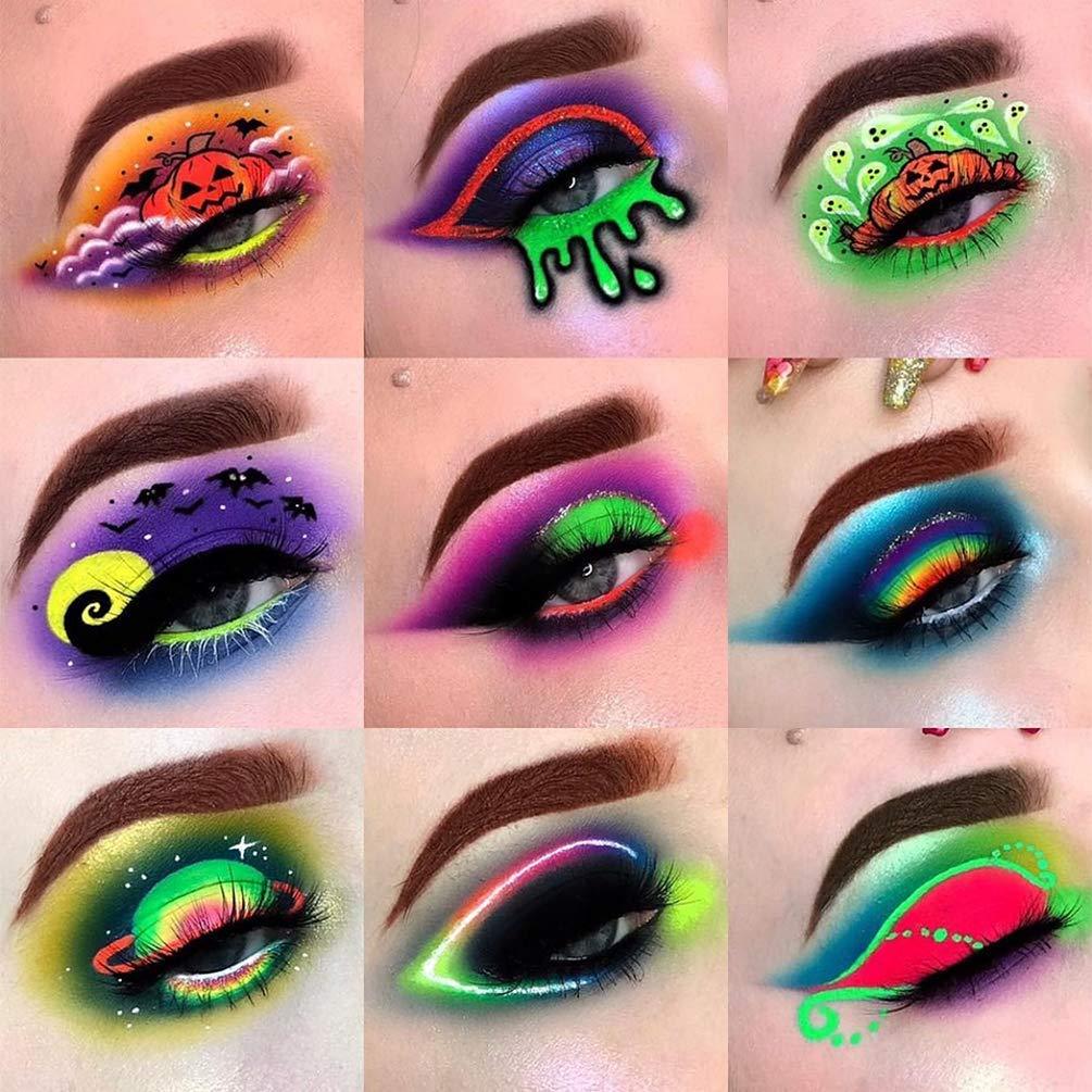 72 Color Eyeshadow Palette Color Board Shimmer Matte Nude Natural All In One, Carnival/Mardi Gras/Masquerade Freshlook Styles