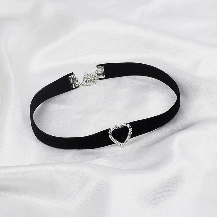 All-match Rhinestone Geometric Choker Necklace
